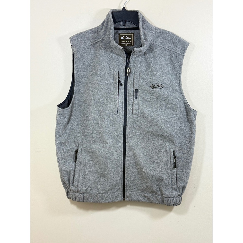 Drake Clothing Men's XL Gray MagVent Performance Vest Hunting Fishing Outdoor